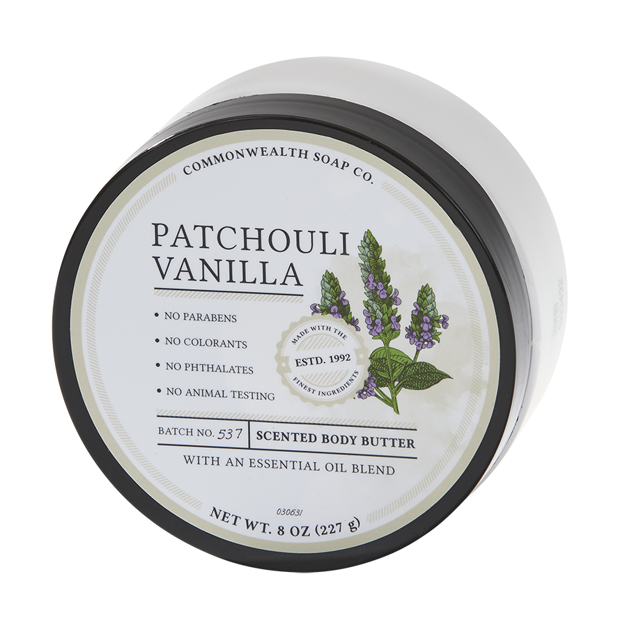 Patchouli Vanilla 8oz Body Butter