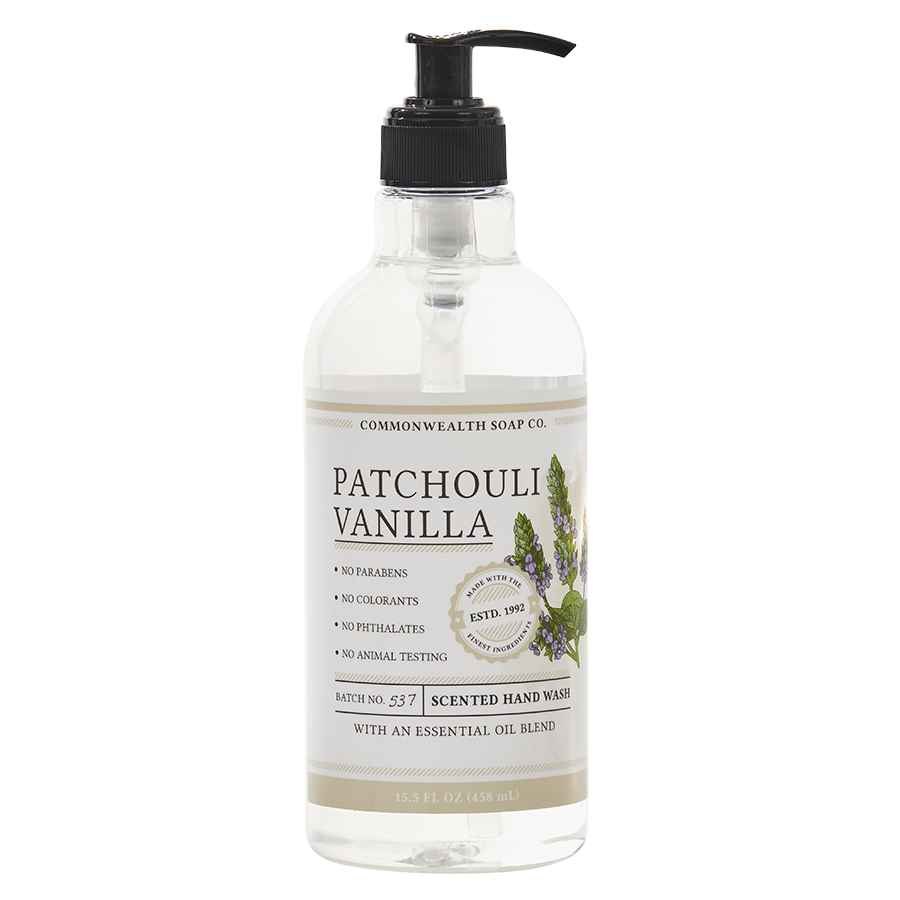 Patchouli Vanilla 15.5oz Hand Wash
