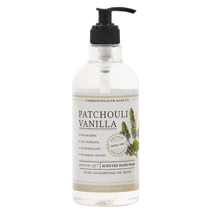 Patchouli Vanilla 15.5oz Hand Wash