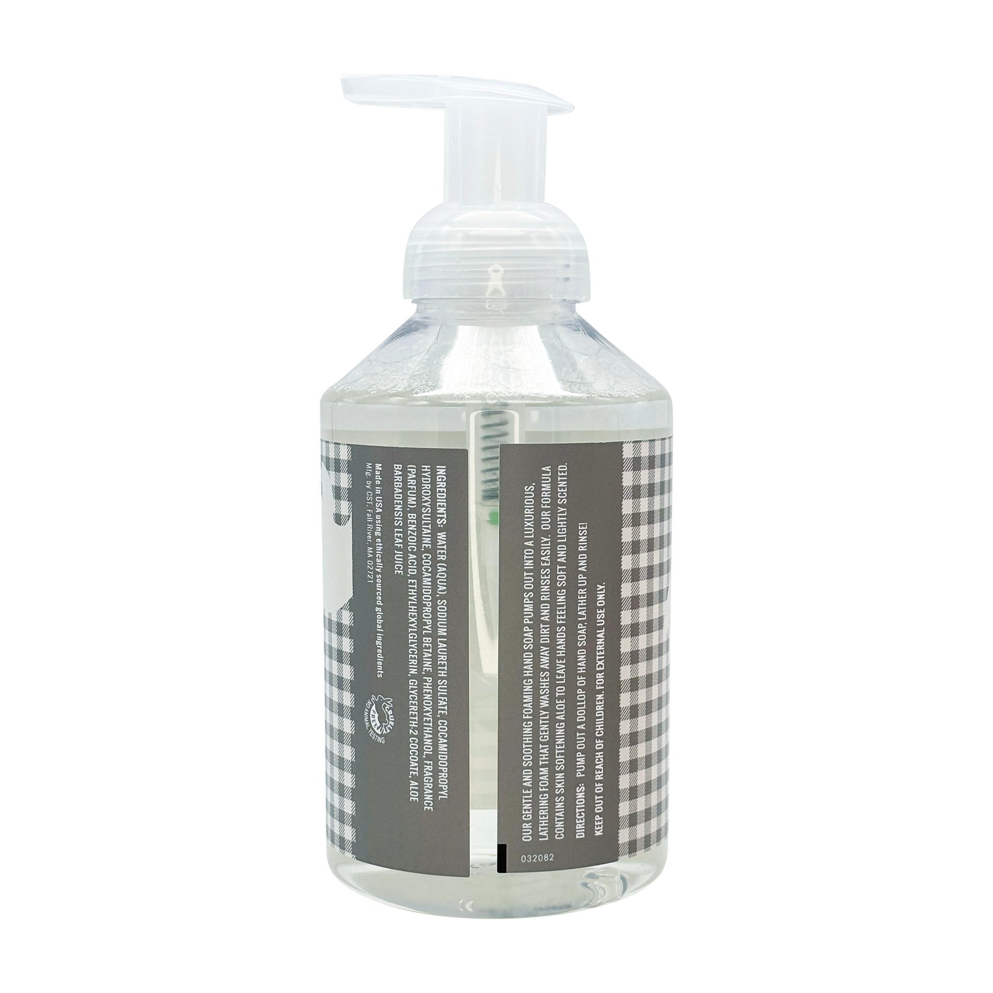 "Easter Gingham" 20oz Vanilla Bean Foaming Hand Soap