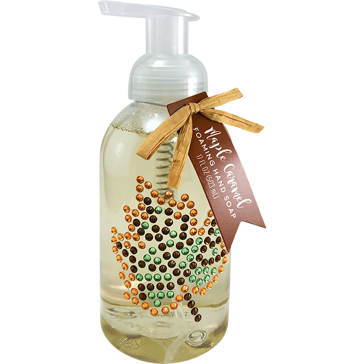 "Fall Gemmed Foamer" Foaming Hand Soap - Maple Caramel (17 fl oz)