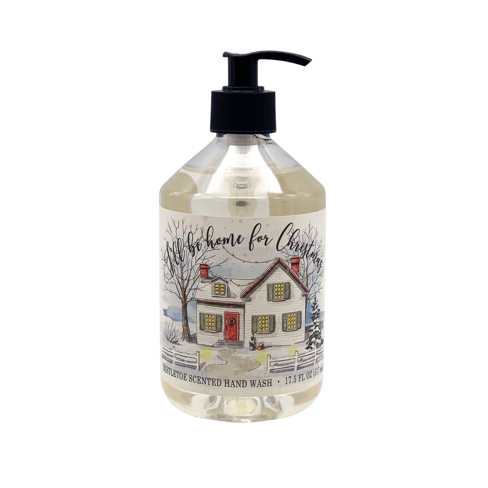 "Home For Christmas" 17.5oz Mistletoe Liquid Hand Soap